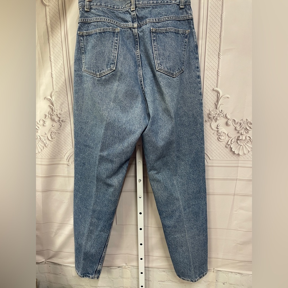 Wrangler America Vintage High Rise Mom Medium Wash Denim 16 Jeans - Picture 6 of 6